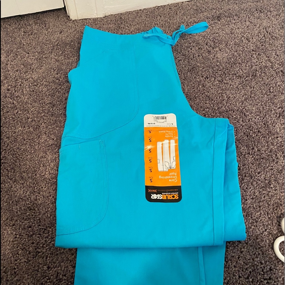 Baby Blue Scrub Pants